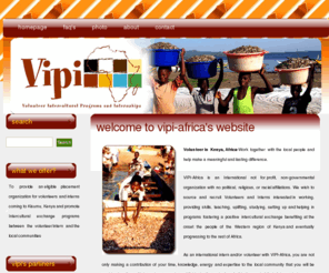 vipiafrica.org: vipi-Africa
Volunteer Intercultural Programs and Internships,To promote Intercultural exchange programs between the volunteer/intern and the local communities,c)	To campaign and solicit for grants, donations, gifts and contributions, as required, for the implementation of our programs,Hospitals – inclusive of private clinics or practitioners 