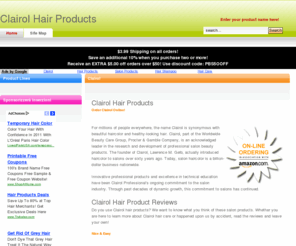 clairolhairproducts.com: Clairol Hair Products | Order Clairol Online
Are Clairol hair products the best product for your hair? Get advice and UNBIASED reviews from people like you whom have used Clairol Hair Products.