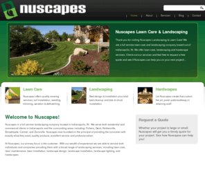 nuscapeslandscapes.com: Nuscapes Landscaping & Lawn Care | Servicing Indianapolis, Fishers, Geist, Noblesville, Broadripple, Carmel, & Zionsville
Nuscapes is a full service landscaping company located in Indianapolis, IN.  We serve both residential and commercial clients in Indianapolis and the surrounding areas