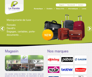 planetedesfournitures.com: La Planete des fournitures Tunisie:vente fournitures scolaires,bureautiques,beaux arts,informatique et livres Tunisie
La planete des fournitures : Espace de vente des fournitures scolaires, bureautiques, beaux arts,  informatique et livres à la Soukra Tunisie