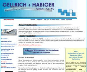 gellrich-habiger.de: Nadelleisten, Textilmaschinenzubehör, Nadelung, Gummiwalzen, Nadelrohr und Nadelwalzen
Ihr Spezialist für Nadelleisten, Textilmaschinenzubehör, Nadelung und Gummiwalzen - Nadelrohr, Nadelwalzen, Nadelrad, Nadelstäbe, Perforierwerkzeug, Perforationsachse, Nadelachse, Nadelräder, Nadelplatte, Perforierwalze, Perforationsrad, Textilmaschinenelemente, Folienperforation, Perforiernadel, Nadelleiste, Perforation und Nadel