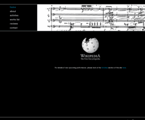 savaskan.org: Sinan Savaskan - Composer, London
Sinan Savaskan - Composer of Contemporary Art Music, London