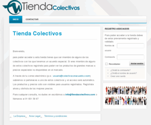 tiendacolectivos.com: Tienda Colectivos
Tienda Colectivos: los productos de las mejores marcas a precios de empleado.