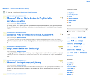 bashmohandes.com: Bashmohandes (Mohamed Elsherif) - Site Home - MSDN Blogs
Mohamed Hossam (Bashmohandes) technical blogs, Mohamed Elsherif