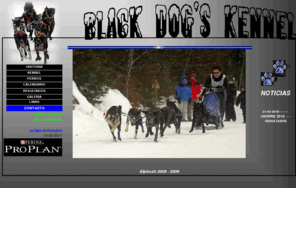blackdogskennel.com: Black Dog's Kennel - Patxi Garcia
Equipo de perros de trineo de Patxi y Rebeca.