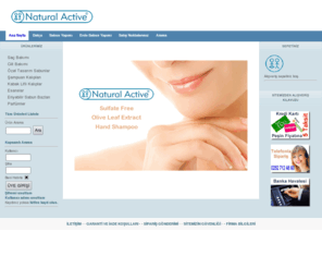 naturelactive.com: Natural Active Internet Mağazası
Saf ve sağlıklı cilt ve saç bakım ürünleri, zeytinyağlı saf sabun, bitkisel mumlar, masaj yağları, esanslar.