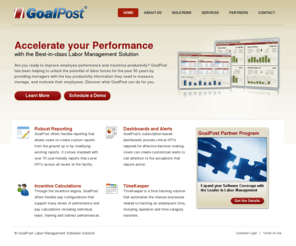 getgoalpost.com: Accelerate your Performance | GoalPost Labor Management Software Solution
