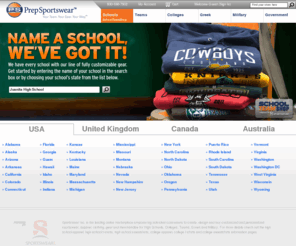 prepsportswear.com: High School Apparel, Merchandise & Sportswear | Prep Sportswear
Custom sportswear and apparel for colleges, schools, teams and Greek chapters. Prep Sportswear is the leading marketplace to create, design and buy personalized sportswear products including t-shirts, sweatshirts, hoodies, jackets, uniforms, sport shirts, jerseys, caps, and bags.