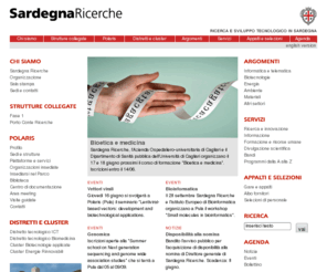 sardegnaricerche.it: Sardegna Ricerche - Home page
