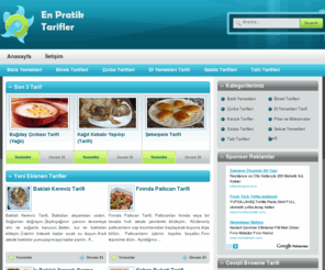 yemektarifleri2.com: Yemek Tarifleri » En Güncel ve Pratik Lezzetli Yemek ve Tatlı Tarifleri
Websitemiz sizlere en güzel, aynı zamanda pratik yemek ve tatlı tariflerini öğretmek ; eşsiz lezzetleri keşfettirmek amacıyla kurulmuştur.