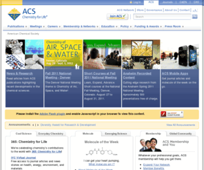 acs.org: American Chemical Society - The world's largest scientific society.
