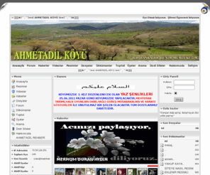 ahmetadil.com: Anasayfa | Ahmetadil.Com | ahmetadil köyü  web sitesi
Portal Düşünce Ve Geliştirme Merkezi