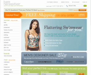 e-bra.com: Bras, Underwear, Shapewear, Panties, Plus Size Bras | Shop At BareNecessities.com
Shop great deals on 150  brands of women's bras, underwear and panties, shapewear and more. Free shipping on orders over $50 and hassle-free returns.