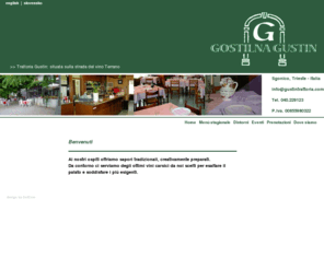 gustintrattoria.com: Trattoria Gustin: sulla strada del vino Terrano
