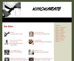 kinokarate.de: kinokarate
Kinokarate - Film im Vollkontakt