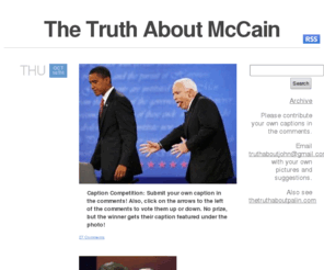 thetruthaboutmccain.org: The Truth About McCain
