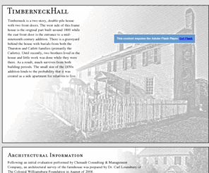 timberneckhall.com: Timberneck Hall
