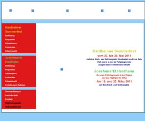 konzertstadt-wallduern.com: Josefsmarkt Hardheim - Der erste Frühlingsmarkt in der Region
Hardheimer Märkte 2010