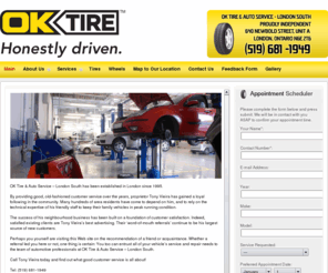 oktirelondon.com: OK Tire & Auto Service - London South - Tire Repair & Car Repair in London, Ontario
Tire and Car Repair in London, Ontario