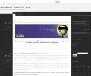 radiomoron.es: Radio Morón, Cadena SER · 87.9·
Las últimas noticias e información de Morón y su comarca