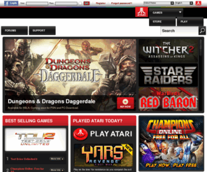 ataridownloads.com: Home | Atari Video Games
Atari is a global producer, publisher and distributor of interactive entertainment software for all market segments and all interactive game platforms.