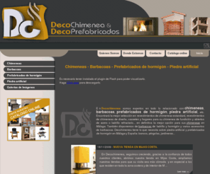 decochimenea.es: DecoChimenea y DecoPrefabricados - Chimeneas, Barbacoas, Prefabricados
hormigón...
 Chimeneas, barbacoas, piedra artificial, prefabricados de hormigón, chimeneas en Málaga, prefabricados de hormigón en Málaga 