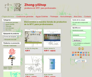 zhong-yishop.com: Zhong-yiShop - productos de MTC para profesionales
     Semana de rebajas        Bienvenidos a nuestra tienda de productos de la MTC para profesionales.
