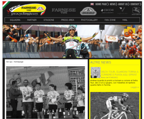 cyclingandgo.com: Farnese Vini Neri Sottoli Team - Homepage
