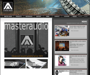 master-audio.com: Master audio
Master audio produce de sistemas acústicos activos desde configuraciones Line Array de alto rendimiento hasta los de aplicación profesional (PROSERIES) con cajas acústicas auto-amplificadas dirigidas a cubrir todas las necesidades del mercado.