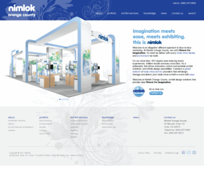 nimlok-oc.com: Trade Show Displays | Trade Show Exhibits | Trade Show Services | Nimlok Orange County
Trade show displays, trade show exhibits, trade show services offered by Nimlok since 1970. Nimlok tradeshow exhibits can be custom made to create a unique tradeshow marketing experience.