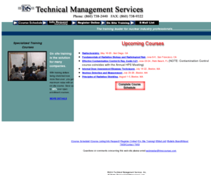 tmscourses.com: Technical Management Services
