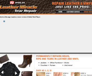 buytearrepair.com: Tear Repair
Tear Repair is the perfect solution to fixing any scratch or tear in your furniture!