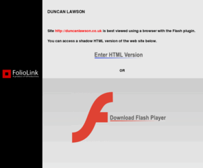 duncanlawson.co.uk: Duncan Lawson Photography
FolioLink Websites for artists and photographers (c) 2003-2011 ISProductions
