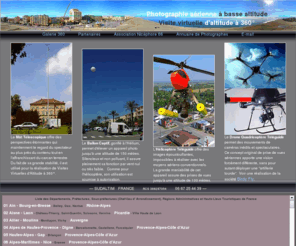 sudaltim.fr: Photographie aérienne à basse altitude, Visite virtuelle d'altitude à 360°, Images panoramiques semi-aériennes - SUDALTIM FRANCE
Photographie aérienne à basse altitude, visites virtuelles d'altitude à 360°, panoramas aériens
