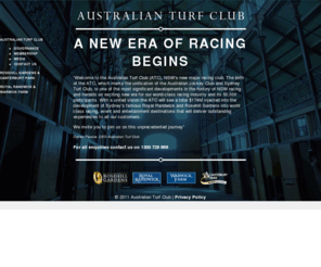 australianturfclub.com.au: Australian Turf Club - A new era in horse racing | Merger of Sydney Turf Club and Australian Jockey Club
Welcome to the Australian Turf Club, NSW’s new major racing club. Contact us on 1300 729 668. The birth of the ATC marks the unification of the Australian Jockey Club and Sydney Turf Club