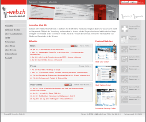 gemeinden-web.ch: i-web Online
i-web.ch ist das führende Unternehmen für innovative eGovernment-Lösungen in der Schweiz.