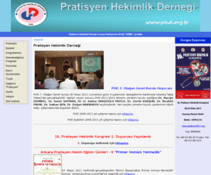 phd.org.tr: Pratisyen Hekimlik Derneği - Anasayfa
This is the description for the index page of your site and so should include some appropriately keyword rich copy.