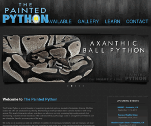 thepaintedpython.com: The Painted Python | Scottsdale, Arizona
Professional Breeders of Investment Quality Pythons