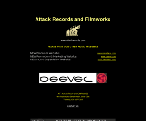 attackrecords.com: Attack Records and Filmworks
