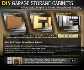 diygaragecabinetsdover.com: DIY Garage Storage Cabinets Dover
DIY Garage Storage Cabinets Dover, exceptional quality storage cabinets that are easy to install.