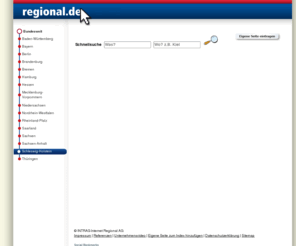 intrag.de: Das Regional Portal für Schleswig-Holstein
Täglich aktuelle Nachrichten und die interessanten Webseiten für Schleswig-Holstein.