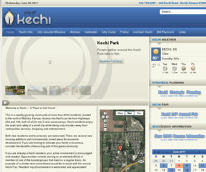 kechiks.com: Home Page
Official website of the City of Kechi, Kansas.