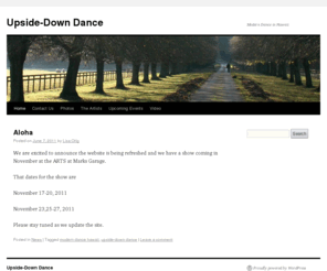 lisaorig.org: Upside-Down Dance
Upside-Down Dance - Modern Dance Hawaii - Honolulu