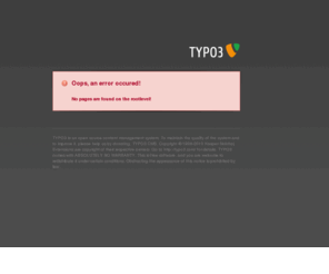 sauer24.net: TYPO3 Error
