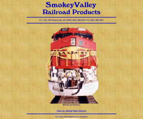 smokeyvalley.com: SmokeyValley Railroad Products, HO Scale Parts
smokeyvalley railroad products, model trains, ho scale locomotives, handrails, 