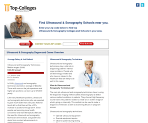 topultrasoundcolleges.com: Ultrasound Degree | Sonography School
Earning an Ultrasound degree is a great way to prepare for a rewarding career. Let Top-Colleges.com help you find an Ultrasound and Sonography school near you!