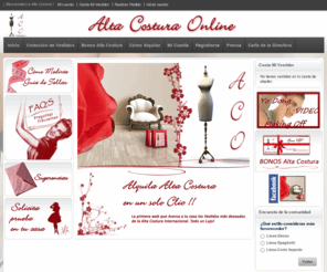 altacosturaonline.com: Alquiler de vestidos de Alta Costura - Alta Costura Online
Servicio integral de alquiler online de exclusivos vestidos de lujo y Alta Costura, para eventos de noche y cocktail.