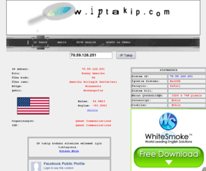 iptakip.com: IP Takip
IPTakip ile herhangi bir IP numarasının dünyanın neresinde olduğunu öğrenebilirsiniz.