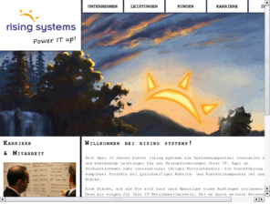 rising-systems.de: rising systems networks - Willkommen bei rising systems!
rising systems networks gmbH - Power IT up