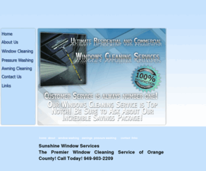 sunshinewindowservices.com: Window cleaning, window washing, Orange County, Power Washing, Roof cleaning
Window cleaning Orange County, the premier window cleaning service, Professional window washing.